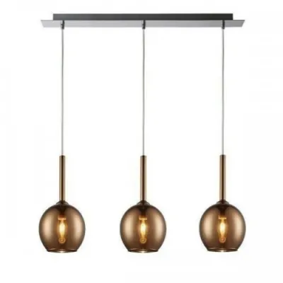 Підвісний світильник Zuma Line Monik MD1629-3A-copper